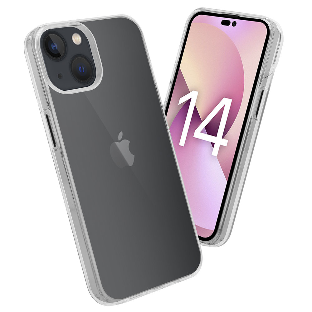 Coverzs Coverzs Luxus Shock Hülle iPhone 14 (Transparent) Coverzs Coverzs Luxus Shock Hülle iPhone 14 (Transparent)