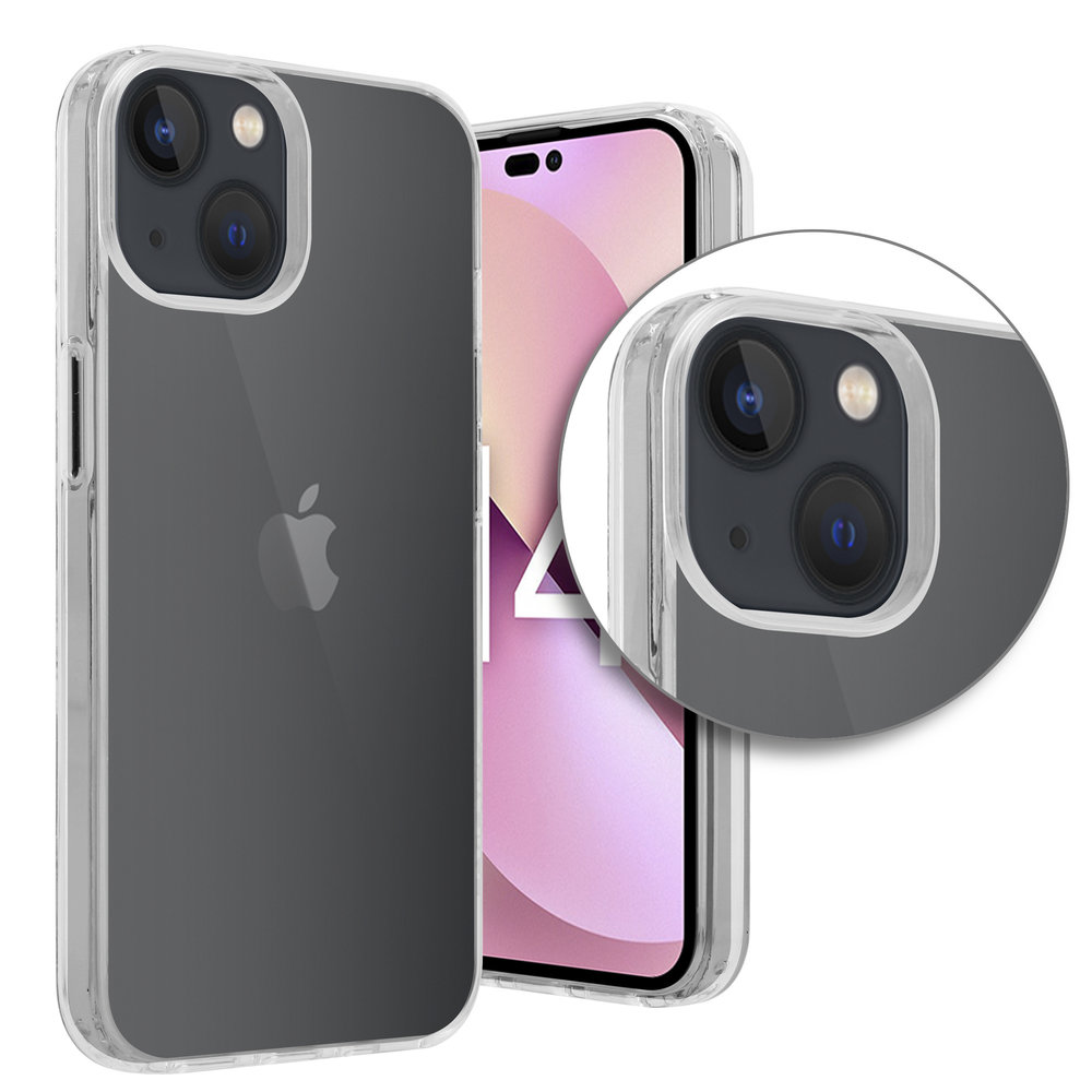Coverzs Coverzs Luxus Shock Hülle iPhone 14 (Transparent) Coverzs Coverzs Luxus Shock Hülle iPhone 14 (Transparent)