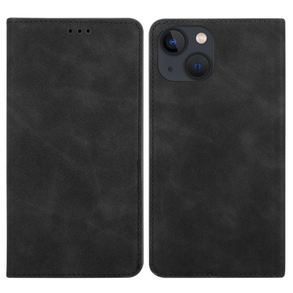 Coverzs Coverzs iPhone 14 Luxus Book Case (Schwarz) Coverzs Coverzs iPhone 14 Luxus Book Case (Schwarz)