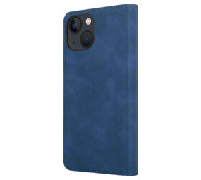 Coverzs iPhone 14 Luxus Book Case (Blau) Coverzs iPhone 14 Luxus Book Case (Blau)