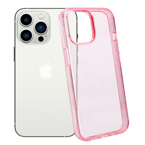 ShieldCase® ShieldCase iPhone 14 Pro Max TPU Glitzerhülle (Rosa) ShieldCase® ShieldCase iPhone 14 Pro Max TPU Glitzerhülle (Rosa)