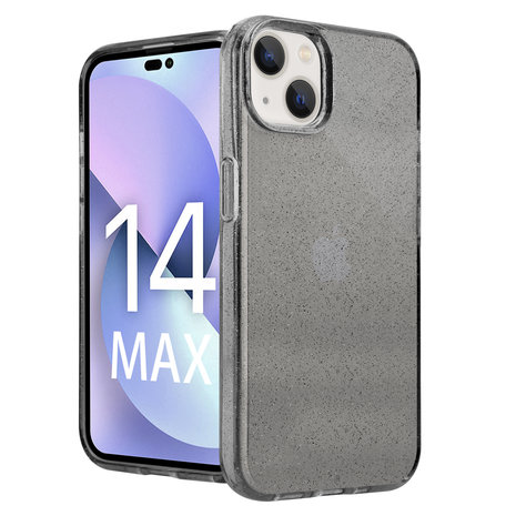 ShieldCase® ShieldCase iPhone 14 Plus TPU Glitzerhülle (Schwarz)