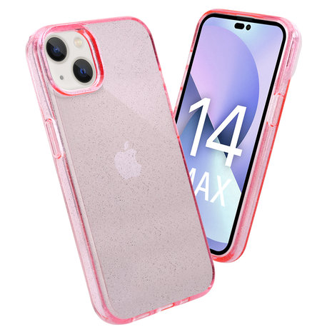 ShieldCase® ShieldCase iPhone 14 Plus TPU Glitzerhülle (Rosa) ShieldCase® ShieldCase iPhone 14 Plus TPU Glitzerhülle (Rosa)