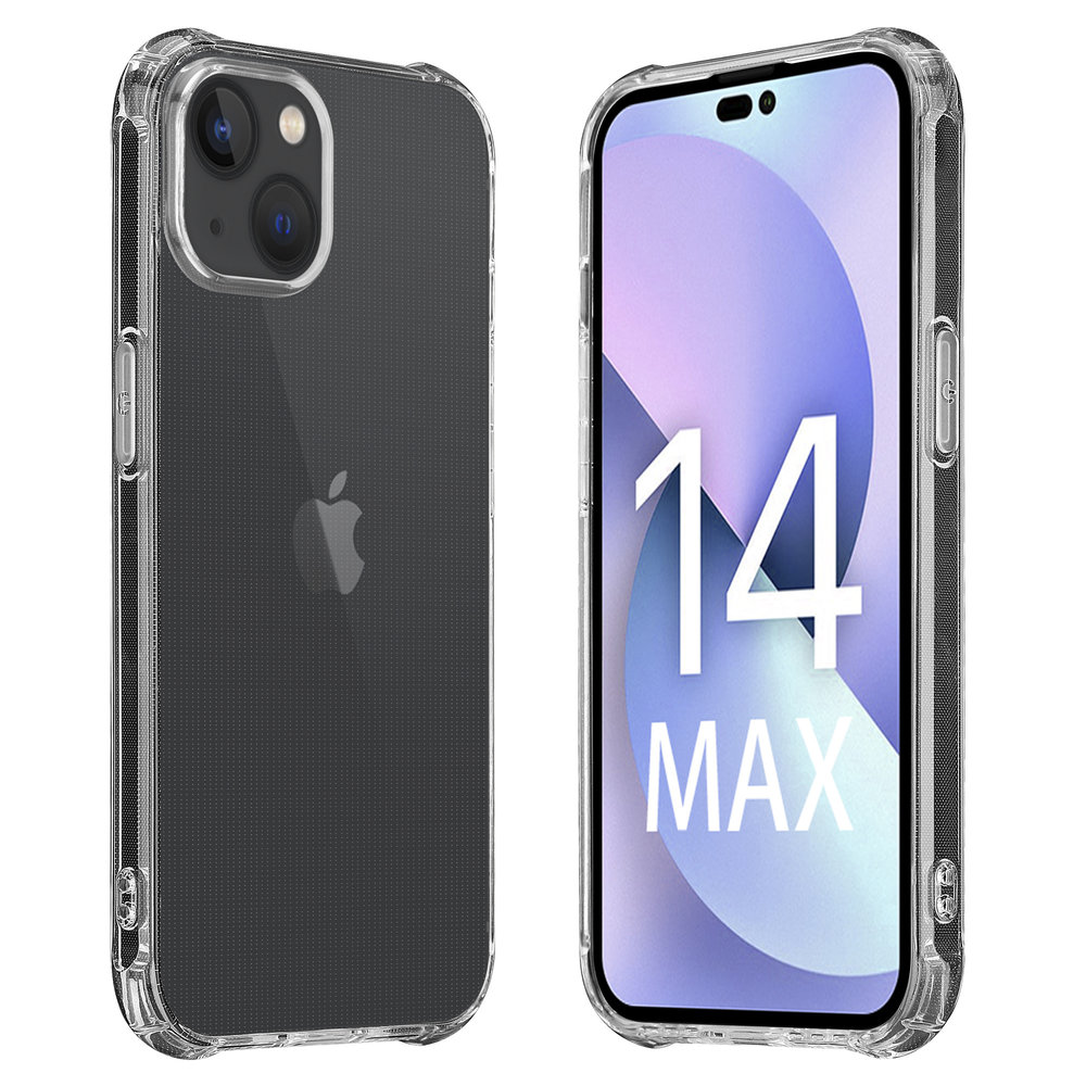 ShieldCase® ShieldCase iPhone 14 Plus Anti-Vergilbung TPU Shock Case (Transparent)