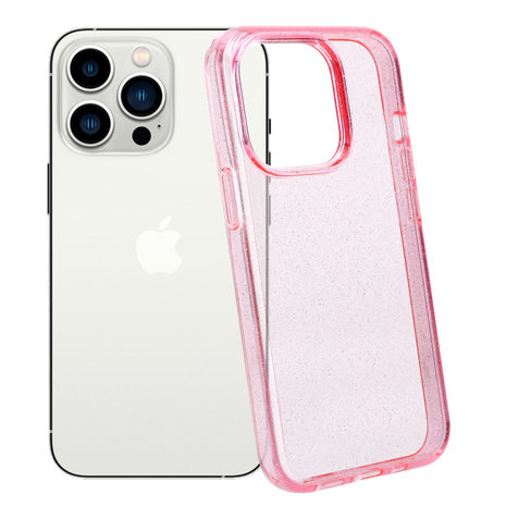 ShieldCase® ShieldCase iPhone 14 Pro TPU Glitzerhülle (Rosa) ShieldCase® ShieldCase iPhone 14 Pro TPU Glitzerhülle (Rosa)