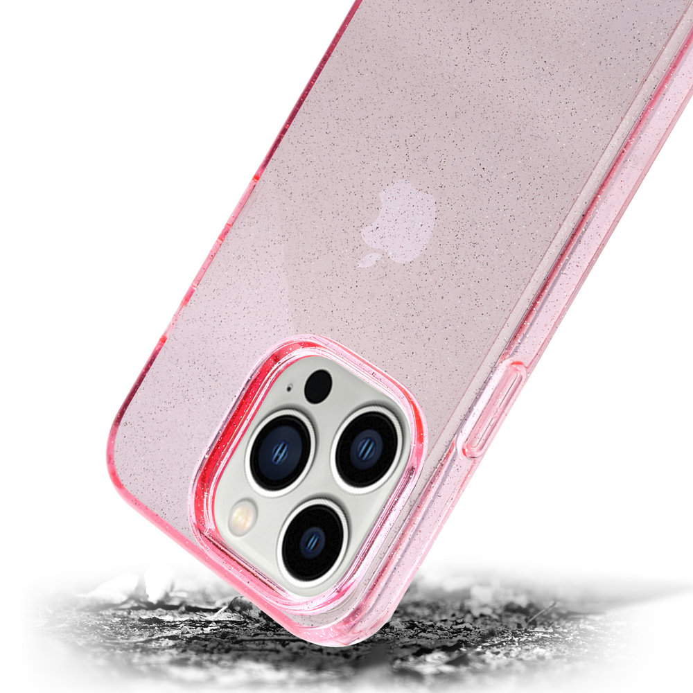 ShieldCase® ShieldCase iPhone 14 Pro TPU Glitzerhülle (Rosa) ShieldCase® ShieldCase iPhone 14 Pro TPU Glitzerhülle (Rosa)