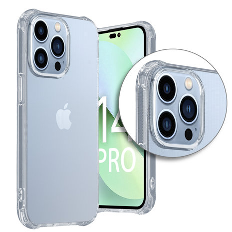 ShieldCase® ShieldCase iPhone 14 Pro Anti-Vergilbung TPU Shock Case (Transparent) ShieldCase® ShieldCase iPhone 14 Pro Anti-Vergilbung TPU Shock Case (Transparent)