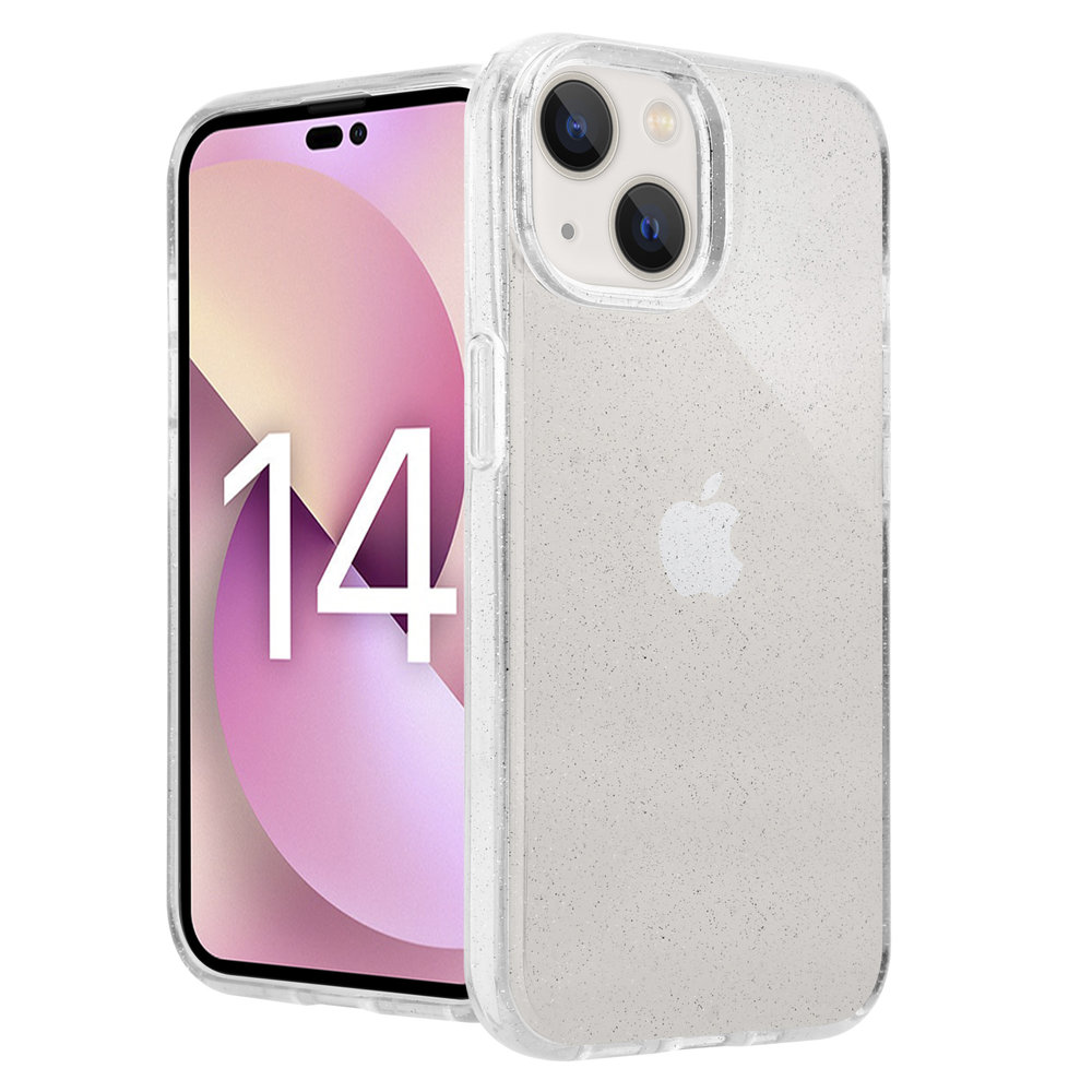 ShieldCase® ShieldCase iPhone 14 TPU Glitzerhülle (Transparent) ShieldCase® ShieldCase iPhone 14 TPU Glitzerhülle (Transparent)