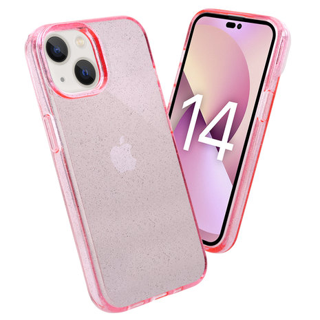ShieldCase® ShieldCase iPhone 14 TPU Glitzerhülle (Rosa) ShieldCase® ShieldCase iPhone 14 TPU Glitzerhülle (Rosa)