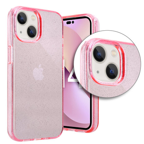 ShieldCase® ShieldCase iPhone 14 TPU Glitzerhülle (Rosa) ShieldCase® ShieldCase iPhone 14 TPU Glitzerhülle (Rosa)