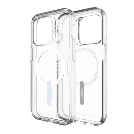 Zagg Zagg Gear4 Crystal Palace iPhone 14 Pro MagSafe Hülle (Transparent)