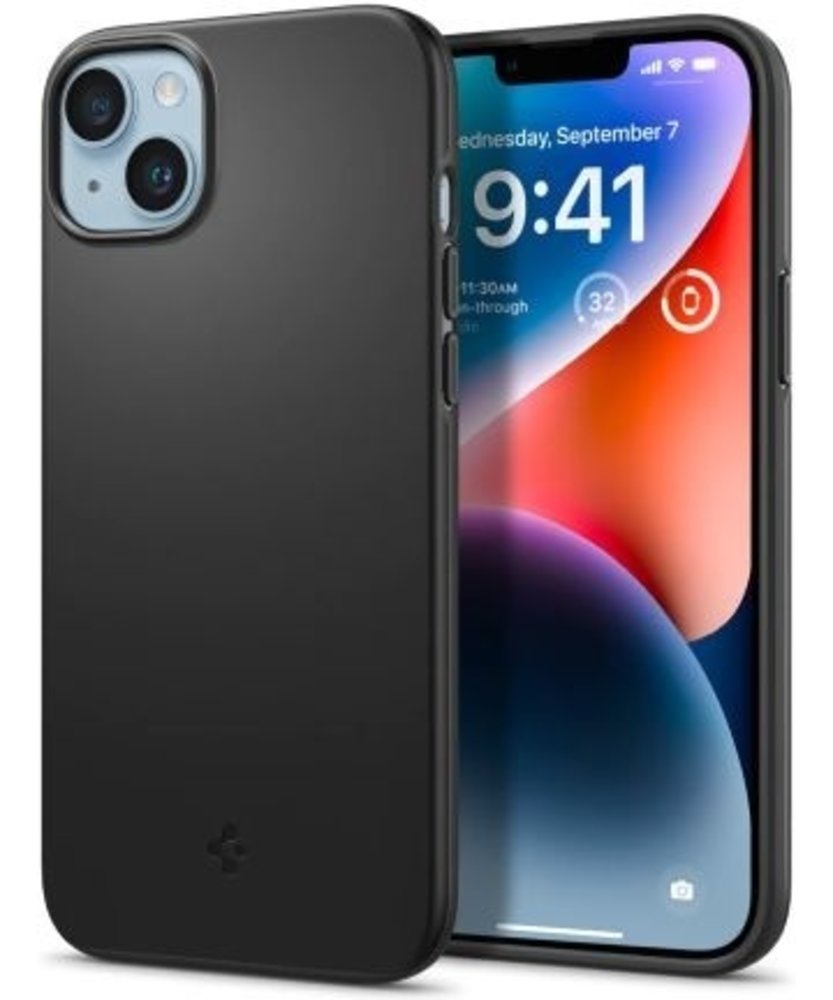 Spigen Spigen Spigen iPhone 14 Plus Thin Fit Hülle (Schwarz)