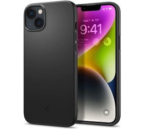 Spigen Spigen iPhone 14 Thin Fit Hülle (Schwarz) Spigen Spigen iPhone 14 Thin Fit Hülle (Schwarz)
