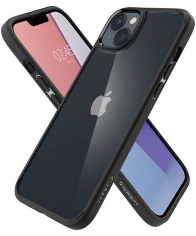 Spigen Spigen Spigen iPhone 14 Ultra Hybrid mat Hülle (Schwarz) Spigen Spigen Spigen iPhone 14 Ultra Hybrid mat Hülle (Schwarz)