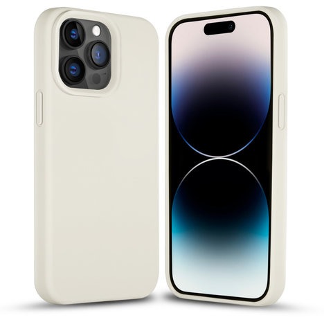 Coverzs Coverzs Solide Silikonhülle iPhone 14 Pro Max (Sand) Coverzs Coverzs Solide Silikonhülle iPhone 14 Pro Max (Sand)