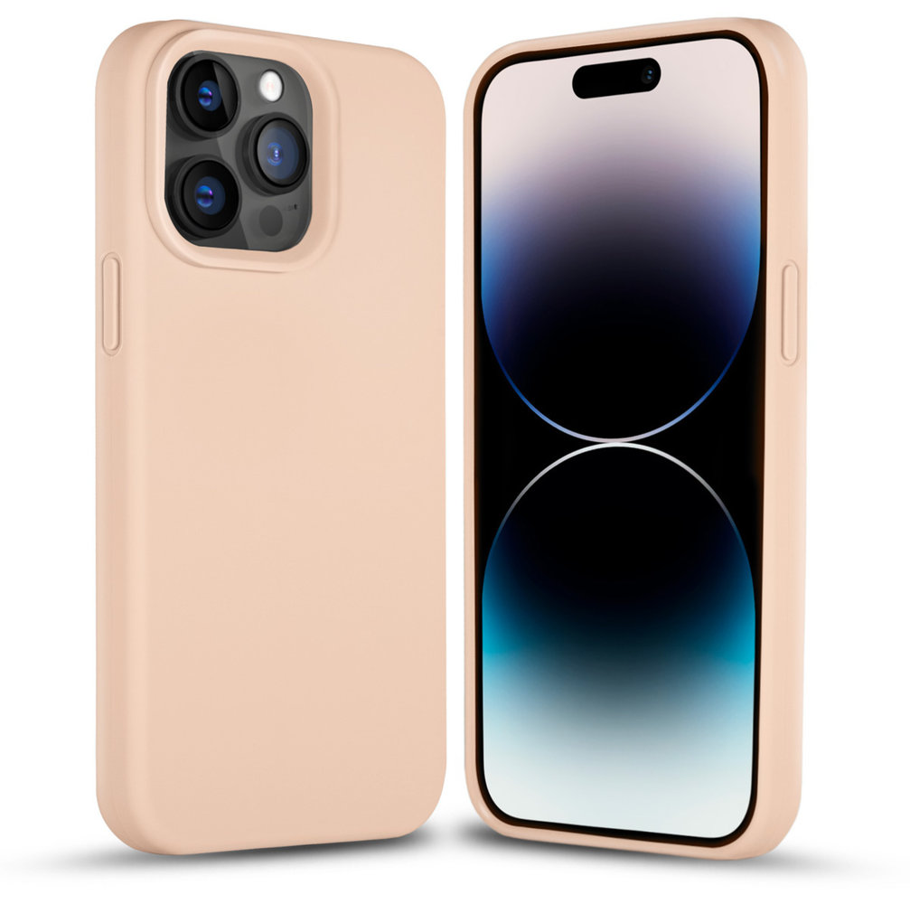 Coverzs Coverzs Solide Silikonhülle iPhone 14 Pro (Rosa) Coverzs Coverzs Solide Silikonhülle iPhone 14 Pro (Rosa)