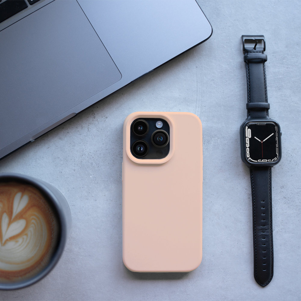 Coverzs Coverzs Solide Silikonhülle iPhone 14 Pro (Rosa) Coverzs Coverzs Solide Silikonhülle iPhone 14 Pro (Rosa)