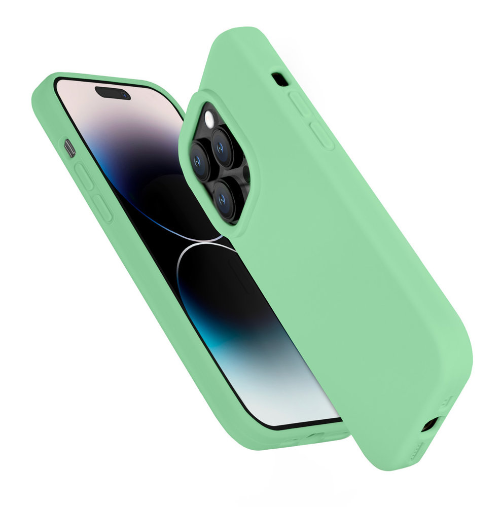 Coverzs Coverzs Solide Silikonhülle iPhone 14 Pro (Mint) Coverzs Coverzs Solide Silikonhülle iPhone 14 Pro (Mint)