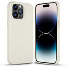 Coverzs Coverzs Solide Silikonhülle iPhone 14 Pro (Sand)