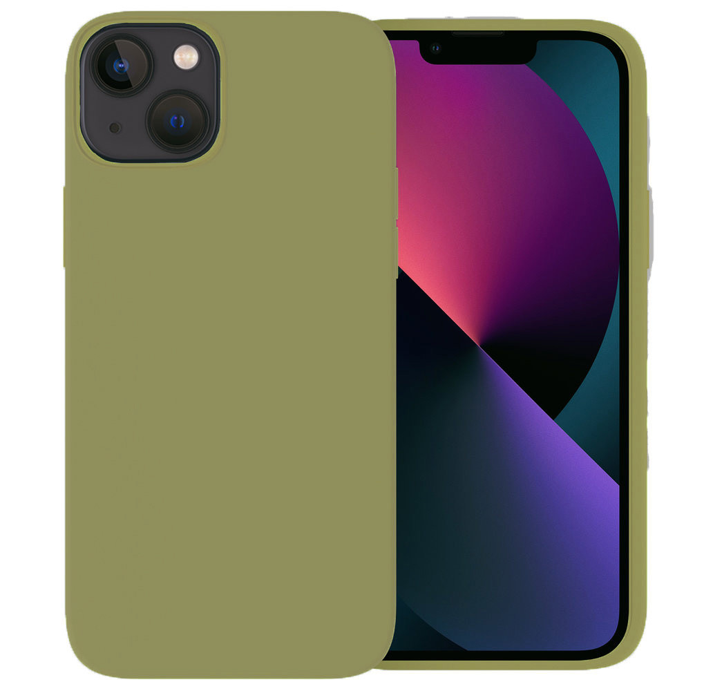 Ceezs Ceezs iPhone 13 Hülle Silikon (Hellgrün) Ceezs Ceezs iPhone 13 Hülle Silikon (Hellgrün)