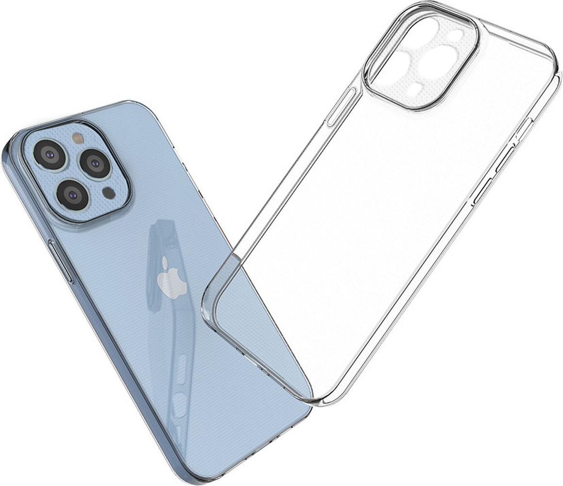 Ceezs Ceezs iPhone 14 Pro Max Silikonhülle mit Transparentem Kameraschutz Ceezs Ceezs iPhone 14 Pro Max Silikonhülle mit Transparentem Kameraschutz