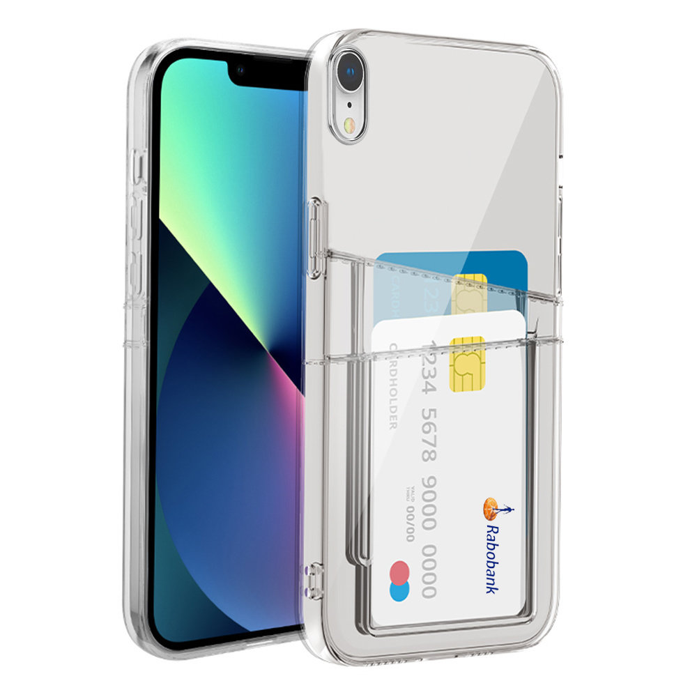 ShieldCase® ShieldCase iPhone Xr Shock Case Cover Doppelter Kartenhalter ShieldCase® ShieldCase iPhone Xr Shock Case Cover Doppelter Kartenhalter