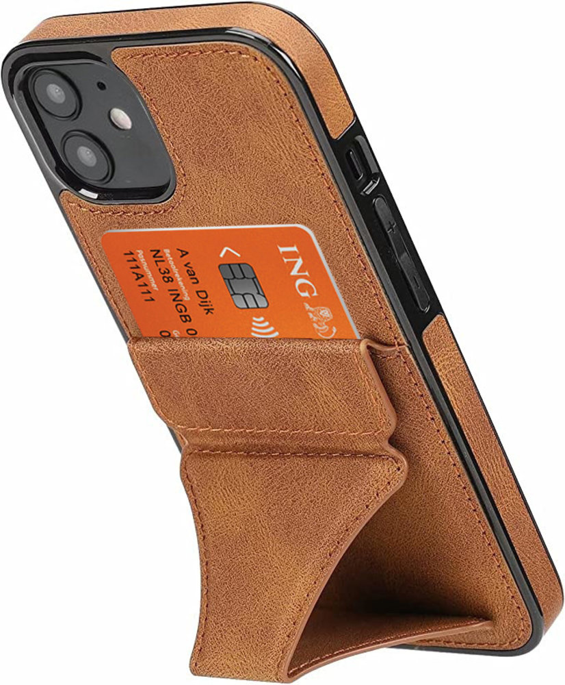 ShieldCase® ShieldCase iPhone 11 Lederhülle mit Ständer und Kartenhalter (Braun) ShieldCase® ShieldCase iPhone 11 Lederhülle mit Ständer und Kartenhalter (Braun)