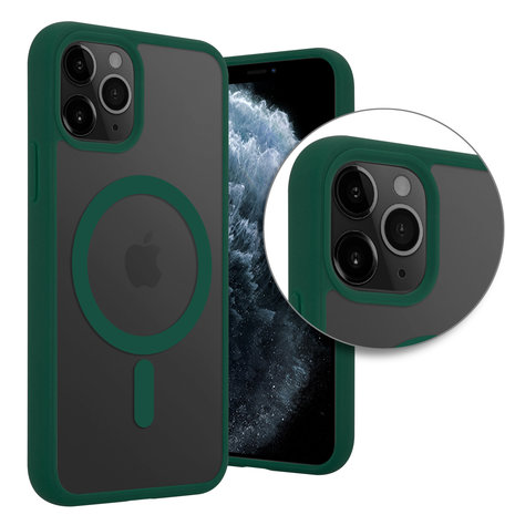 ShieldCase® ShieldCase iPhone 11 Pro Magsafe Hülle Transparenter farbiger Rand (Grün) ShieldCase® ShieldCase iPhone 11 Pro Magsafe Hülle Transparenter farbiger Rand (Grün)