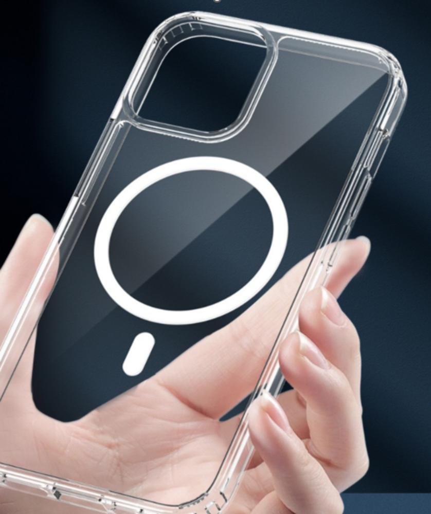 ShieldCase® ShieldCase iPhone 14 Plus Transparente Hülle Magsafe kompatibel ShieldCase® ShieldCase iPhone 14 Plus Transparente Hülle Magsafe kompatibel