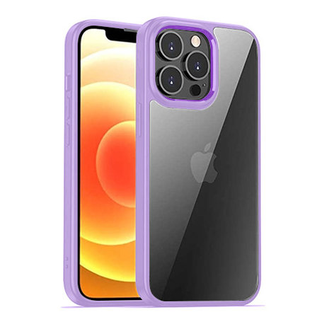 Coverzs Coverzs iPhone 14 Pro Solid Bumper Case matt (Lila)