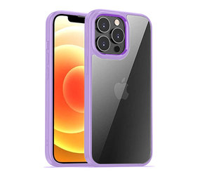 Coverzs iPhone 14 Pro Max Solid Bumper Case matt (Lila) Coverzs iPhone 14 Pro Max Solid Bumper Case matt (Lila)