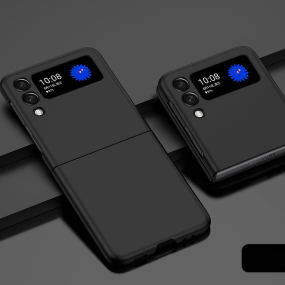 ShieldCase® ShieldCase Samsung Galaxy Z Flip 4 Ultradünne Hülle (Schwarz)