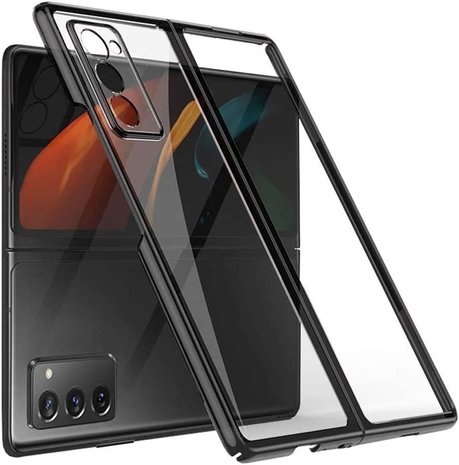 ShieldCase® ShieldCase Samsung Galaxy Z Fold 4 Hülle Metallic (Schwarz) ShieldCase® ShieldCase Samsung Galaxy Z Fold 4 Hülle Metallic (Schwarz)