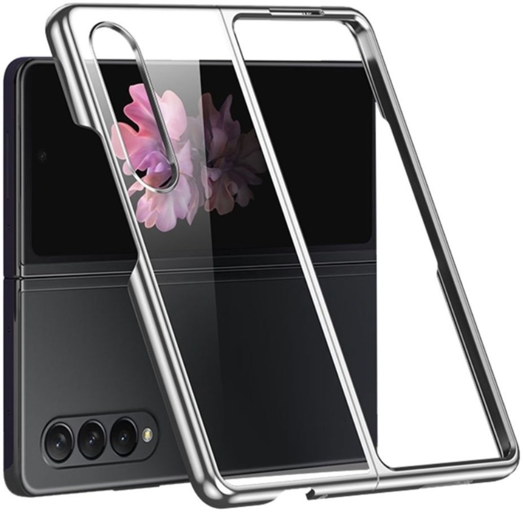 ShieldCase® ShieldCase Samsung Galaxy Z Fold 4 Hülle Metallic (Silber)