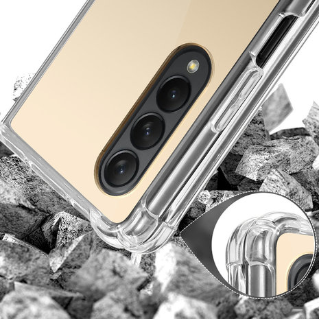 ShieldCase® ShieldCase Samsung Galaxy Z Fold 4 Hülle Spiegelhülle (Roségold) ShieldCase® ShieldCase Samsung Galaxy Z Fold 4 Hülle Spiegelhülle (Roségold)