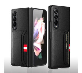 ShieldCase® Samsung Galaxy Z Fold 4 Wallet Case Kartenhalter (Schwarz) ShieldCase® Samsung Galaxy Z Fold 4 Wallet Case Kartenhalter (Schwarz)