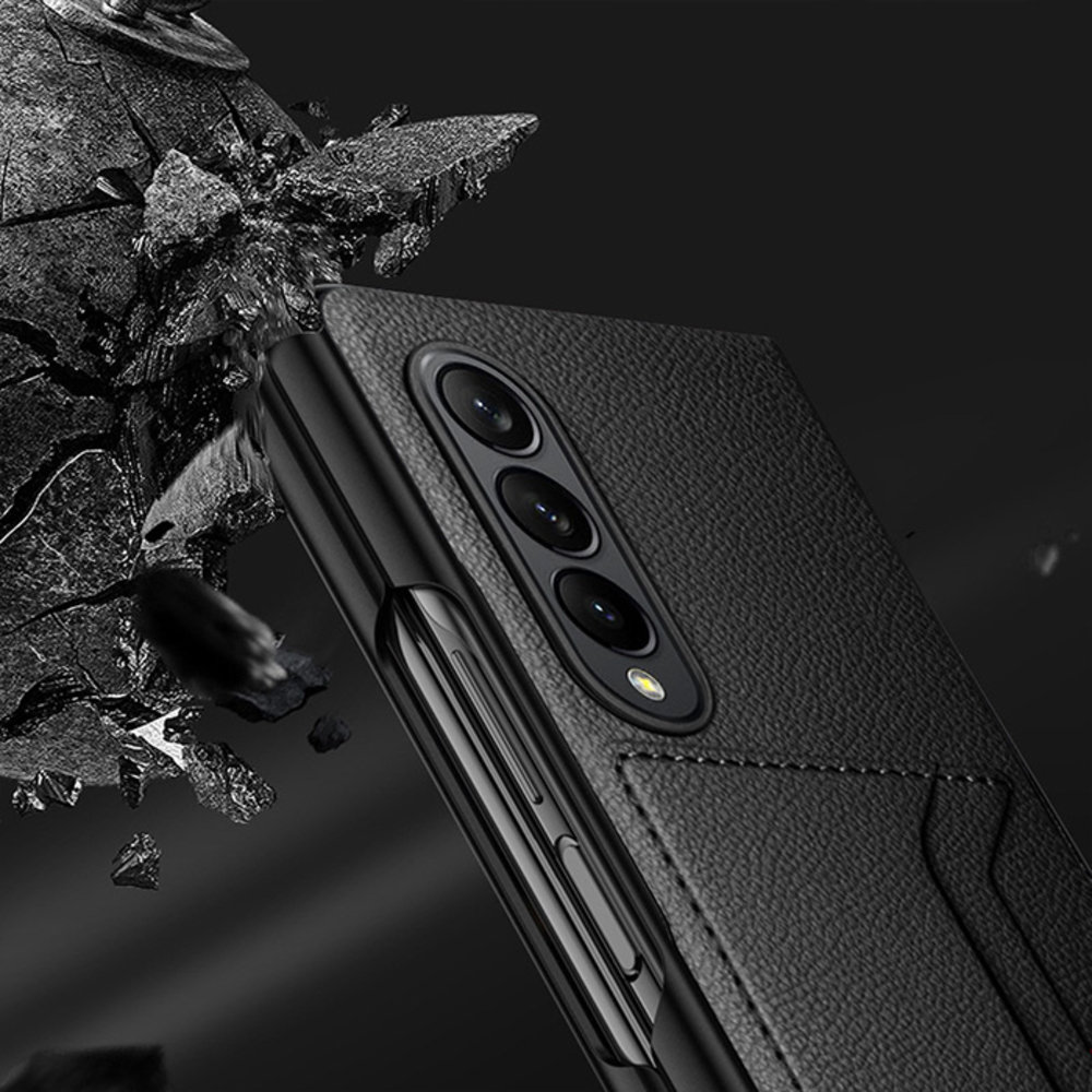 ShieldCase® ShieldCase Samsung Galaxy Z Fold 4 Wallet Case Kartenhalter (Schwarz) ShieldCase® ShieldCase Samsung Galaxy Z Fold 4 Wallet Case Kartenhalter (Schwarz)