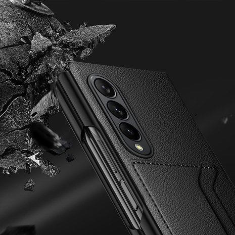 ShieldCase® ShieldCase Samsung Galaxy Z Fold 4 Wallet Case Kartenhalter (Schwarz) ShieldCase® ShieldCase Samsung Galaxy Z Fold 4 Wallet Case Kartenhalter (Schwarz)