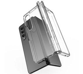 ShieldCase® Samsung Galaxy Z Fold 4 Transparente Hülle mit Stifthalter