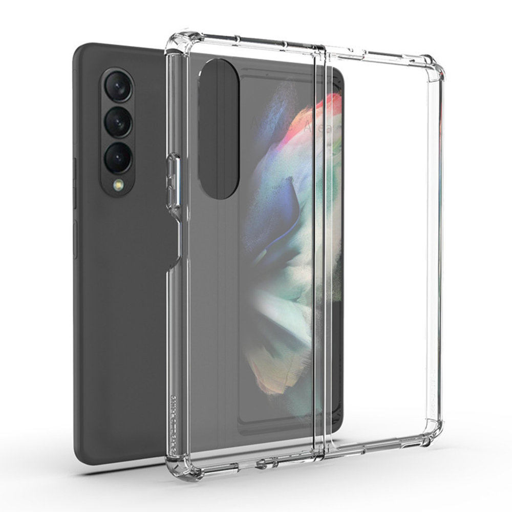 ShieldCase® ShieldCase Samsung Galaxy Z Fold 4 Hülle Transparente Schockhülle ShieldCase® ShieldCase Samsung Galaxy Z Fold 4 Hülle Transparente Schockhülle