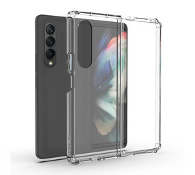 ShieldCase® Samsung Galaxy Z Fold 4 Hülle Transparente Schockhülle