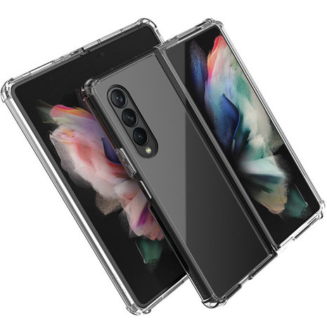 ShieldCase® ShieldCase Samsung Galaxy Z Fold 4 Hülle Transparente Schockhülle ShieldCase® ShieldCase Samsung Galaxy Z Fold 4 Hülle Transparente Schockhülle