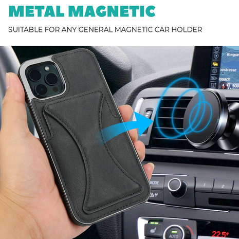 ShieldCase® ShieldCase iPhone 11 Pro Lederhülle mit Ständer und Kartenhalter (Schwarz) ShieldCase® ShieldCase iPhone 11 Pro Lederhülle mit Ständer und Kartenhalter (Schwarz)