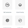 ShieldCase® ShieldCase Airpods Pro 2 Hülle mit gewebtem Muster (Schwarz) ShieldCase® ShieldCase Airpods Pro 2 Hülle mit gewebtem Muster (Schwarz)