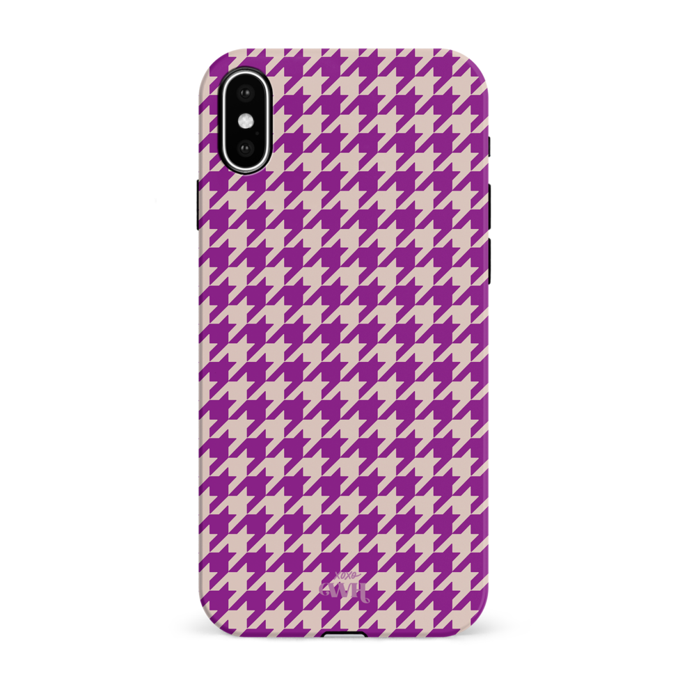 xoxo Wildhearts xoxo Wildhearts When In Paris Purple - iPhone X/XS Hülle xoxo Wildhearts xoxo Wildhearts When In Paris Purple - iPhone X/XS Hülle