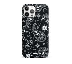 xoxo Wildhearts Paisley Dawn Black - iPhone 12 Pro Max Hülle xoxo Wildhearts Paisley Dawn Black - iPhone 12 Pro Max Hülle