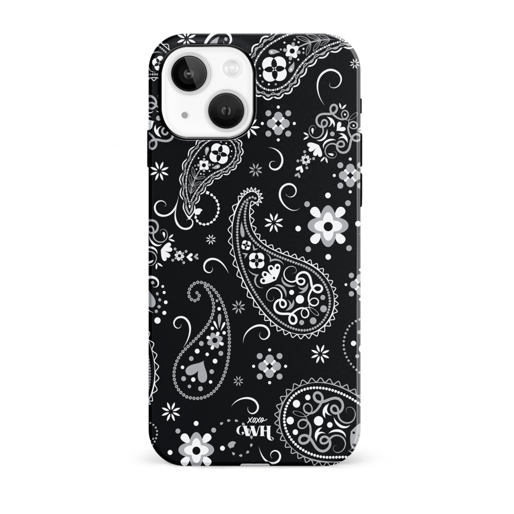 xoxo Wildhearts xoxo Wildhearts Paisley Dawn Black - iPhone 14 Hülle xoxo Wildhearts xoxo Wildhearts Paisley Dawn Black - iPhone 14 Hülle