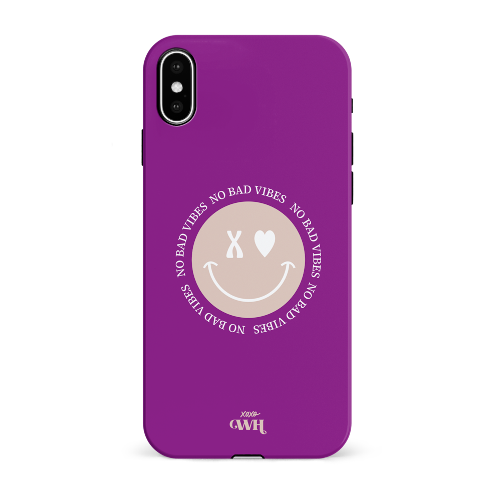 xoxo Wildhearts xoxo Wildhearts No Bad Vibes - iPhone X/XS Hülle xoxo Wildhearts xoxo Wildhearts No Bad Vibes - iPhone X/XS Hülle
