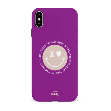xoxo Wildhearts xoxo Wildhearts No Bad Vibes - iPhone X/XS Hülle xoxo Wildhearts xoxo Wildhearts No Bad Vibes - iPhone X/XS Hülle