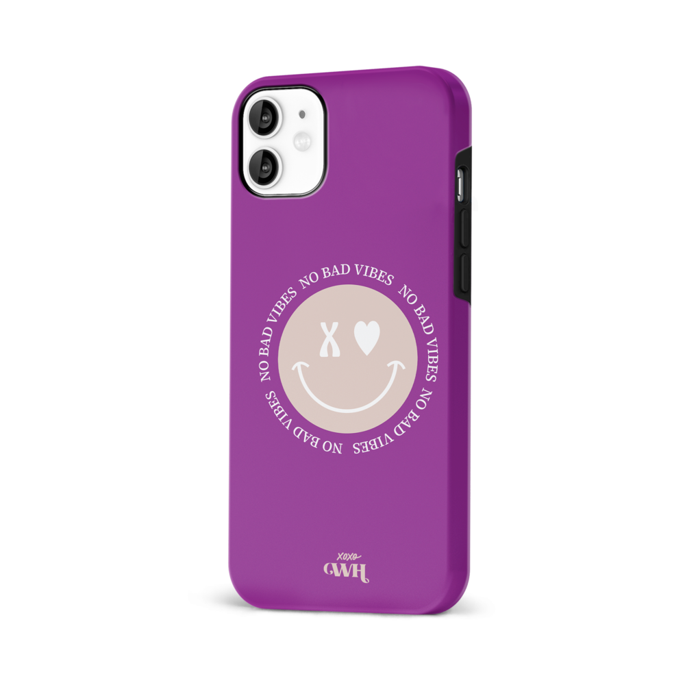 xoxo Wildhearts xoxo Wildhearts No Bad Vibes - iPhone 12 Hülle xoxo Wildhearts xoxo Wildhearts No Bad Vibes - iPhone 12 Hülle